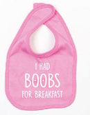 Slabbetje Boobs for breakfast