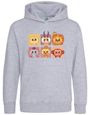 Kids - Hoodie - Animal Square 1