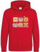 Kids - Hoodie - Animal Square 1