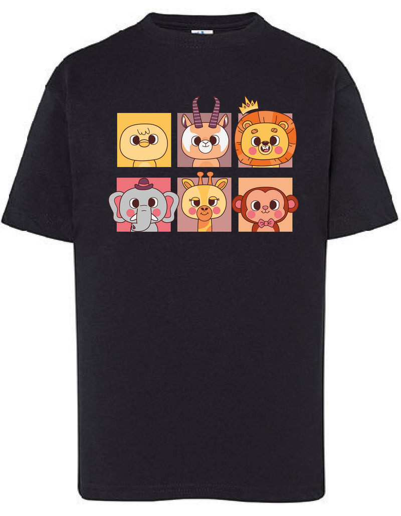 Kids - T-Shirts - Animal Square 1