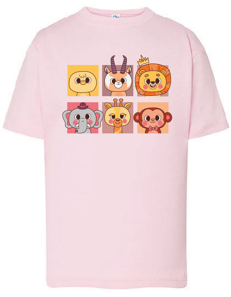 Kids - T-Shirts - Animal Square 1