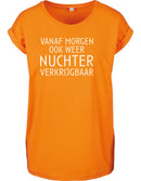 T-Shirts Dames - Nuchter