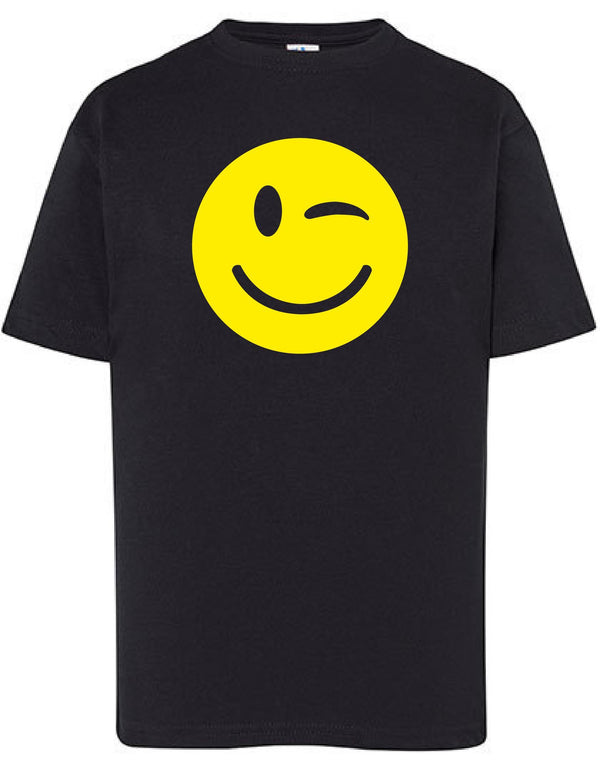 Kids - T-shirt - Smiley Yellow