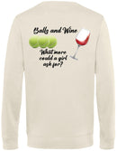 Sweater - Tennis - Balls and Wine