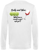 Sweater - Tennis - Balls and Wine