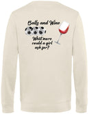 Sweater - Voetbal - Balls and Wine