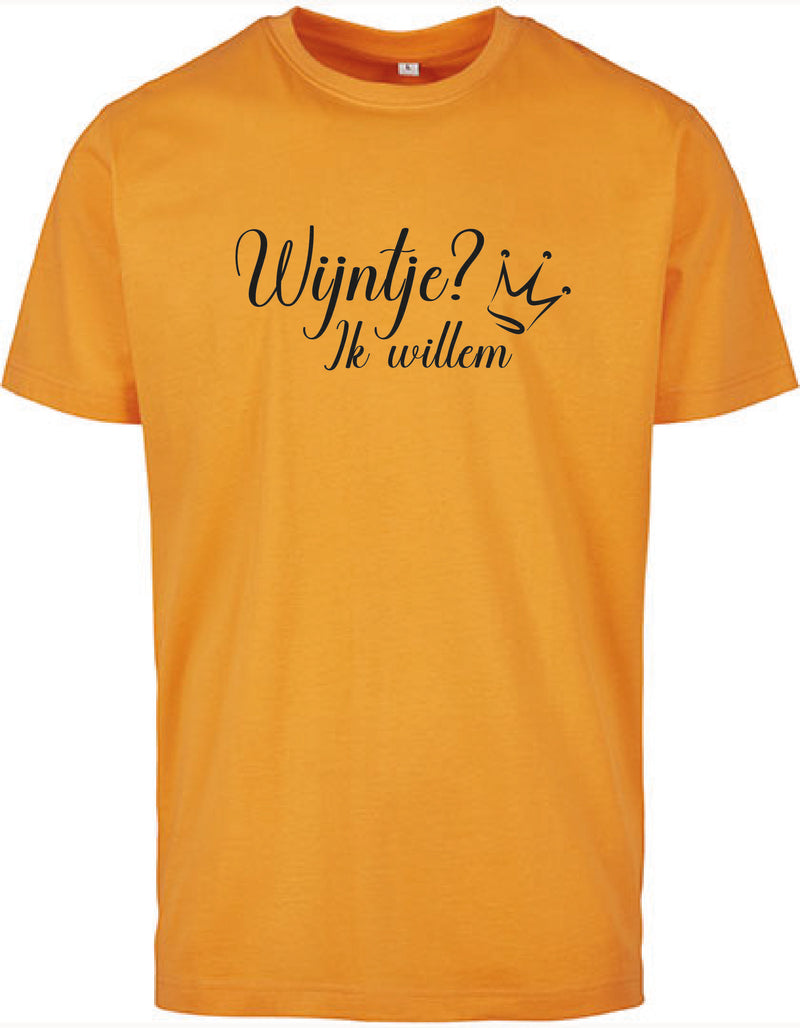 T-Shirts Heren - Wijntje?